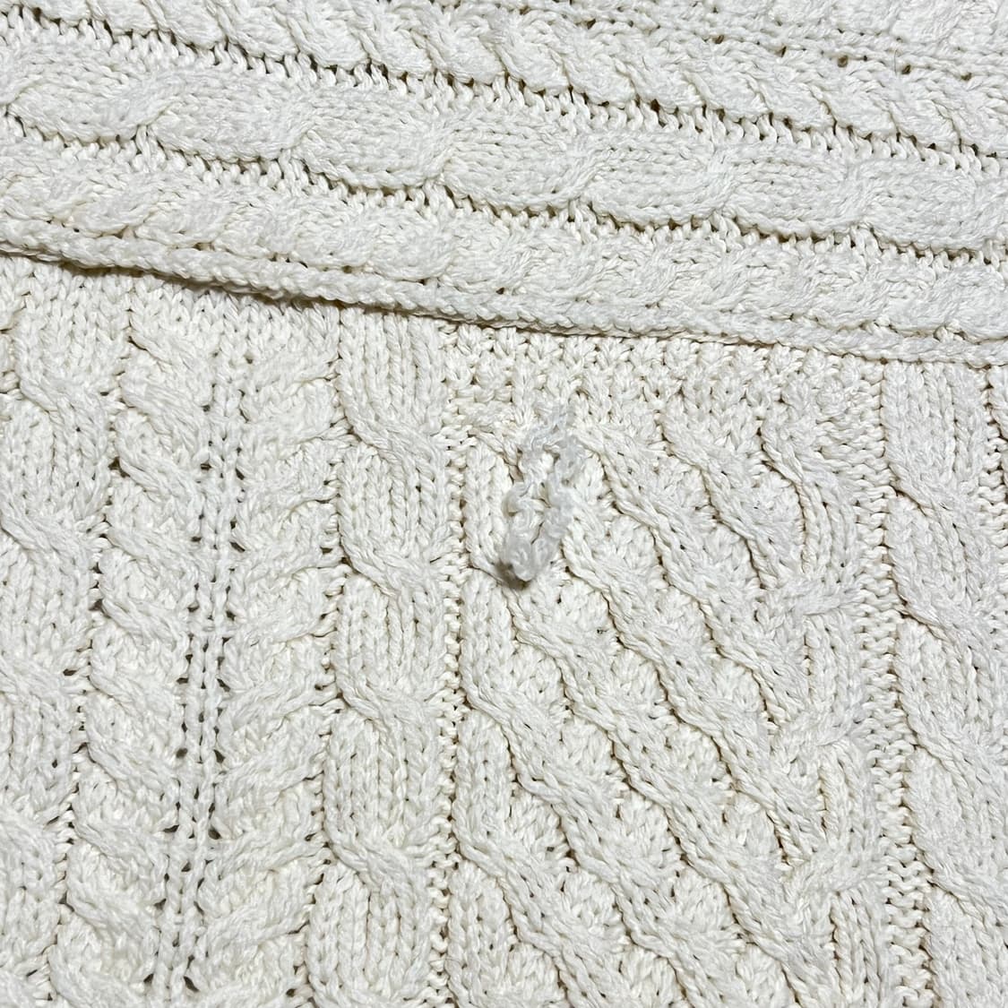 Aran Crafts 아일랜드 메리노울 니트 케이프 상품이미지4