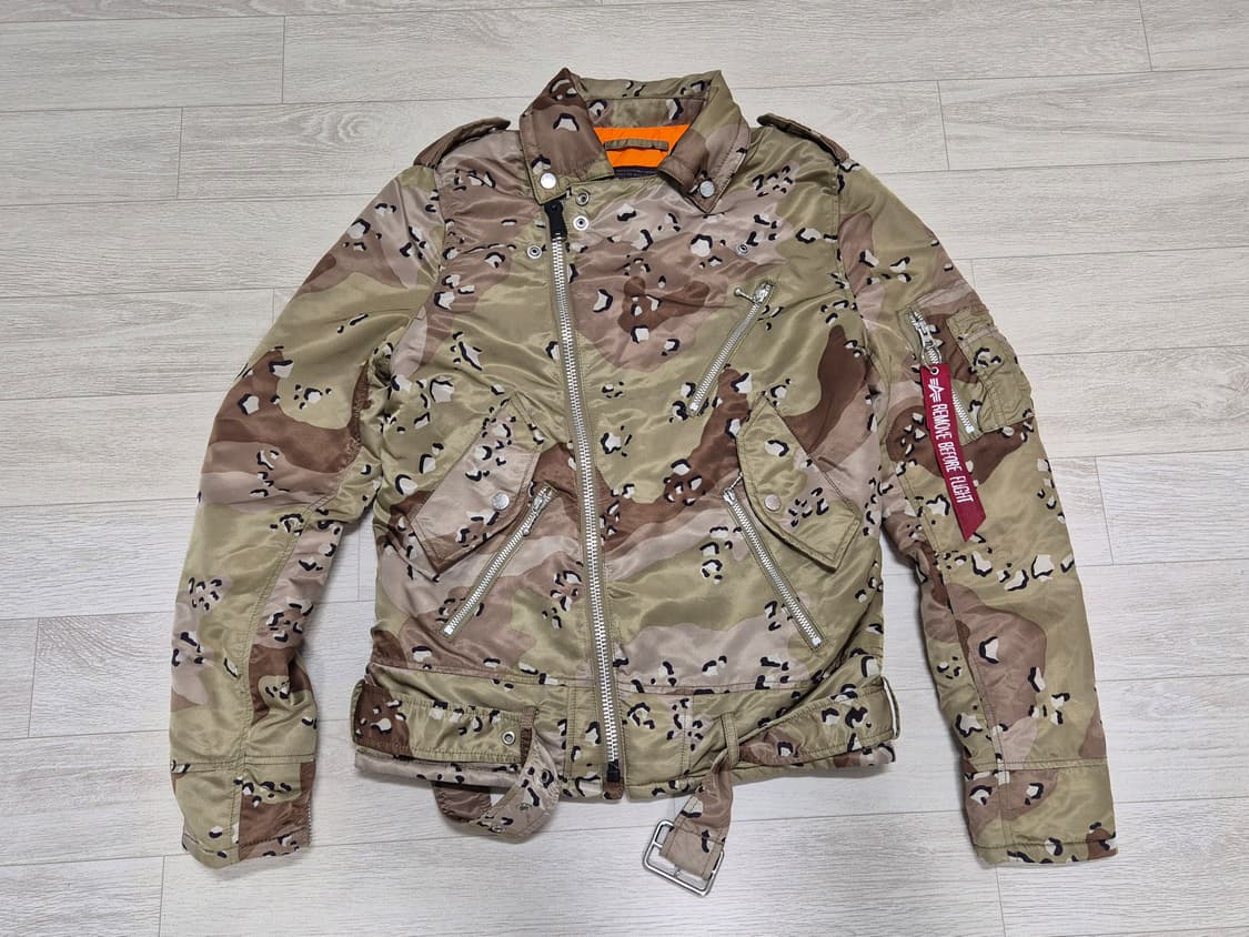 알파인더스트리 장석종 카모 라이더 자켓 Alpha Industries 상품이미지2