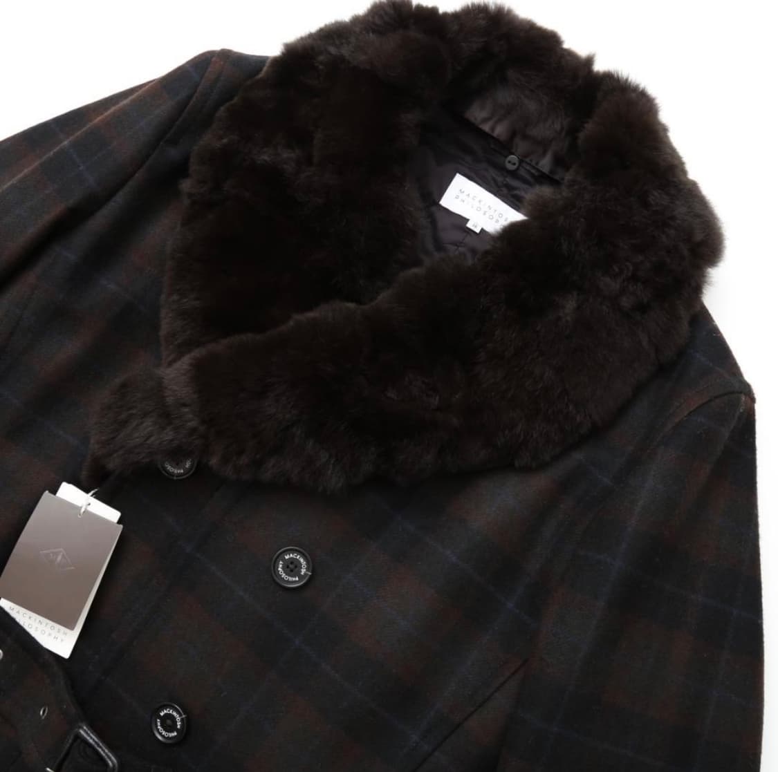 매킨토시 필로소피 신품 코트 38  상품이미지5