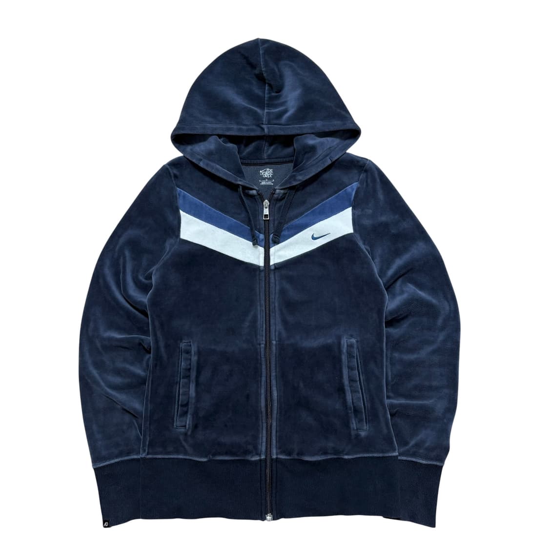 나이키 y2k 벨벳 후드집업 상품이미지1