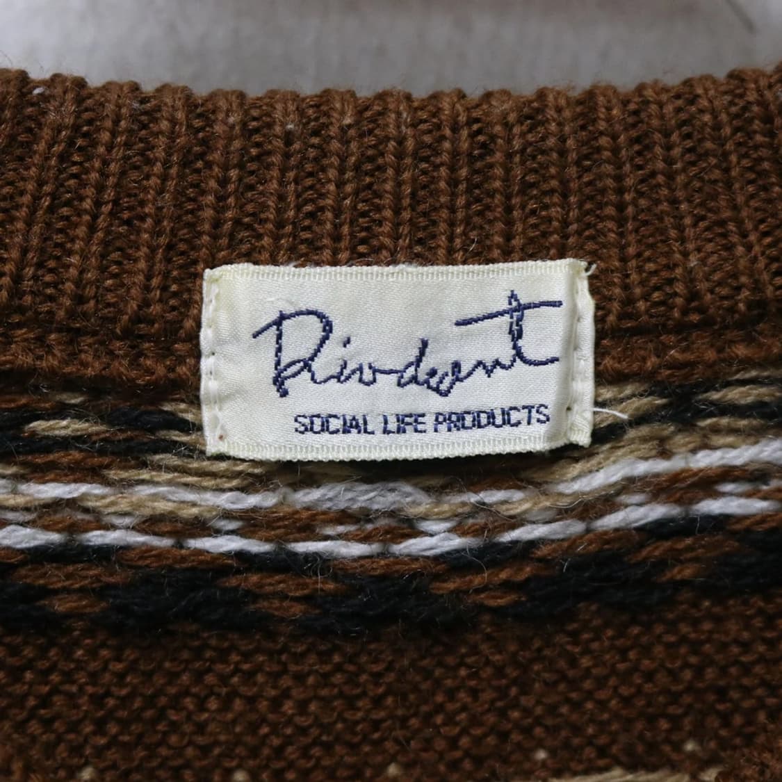 ROCOCO 눈꽃 패턴 울 혼방 니트 가디건 62061 상품이미지5