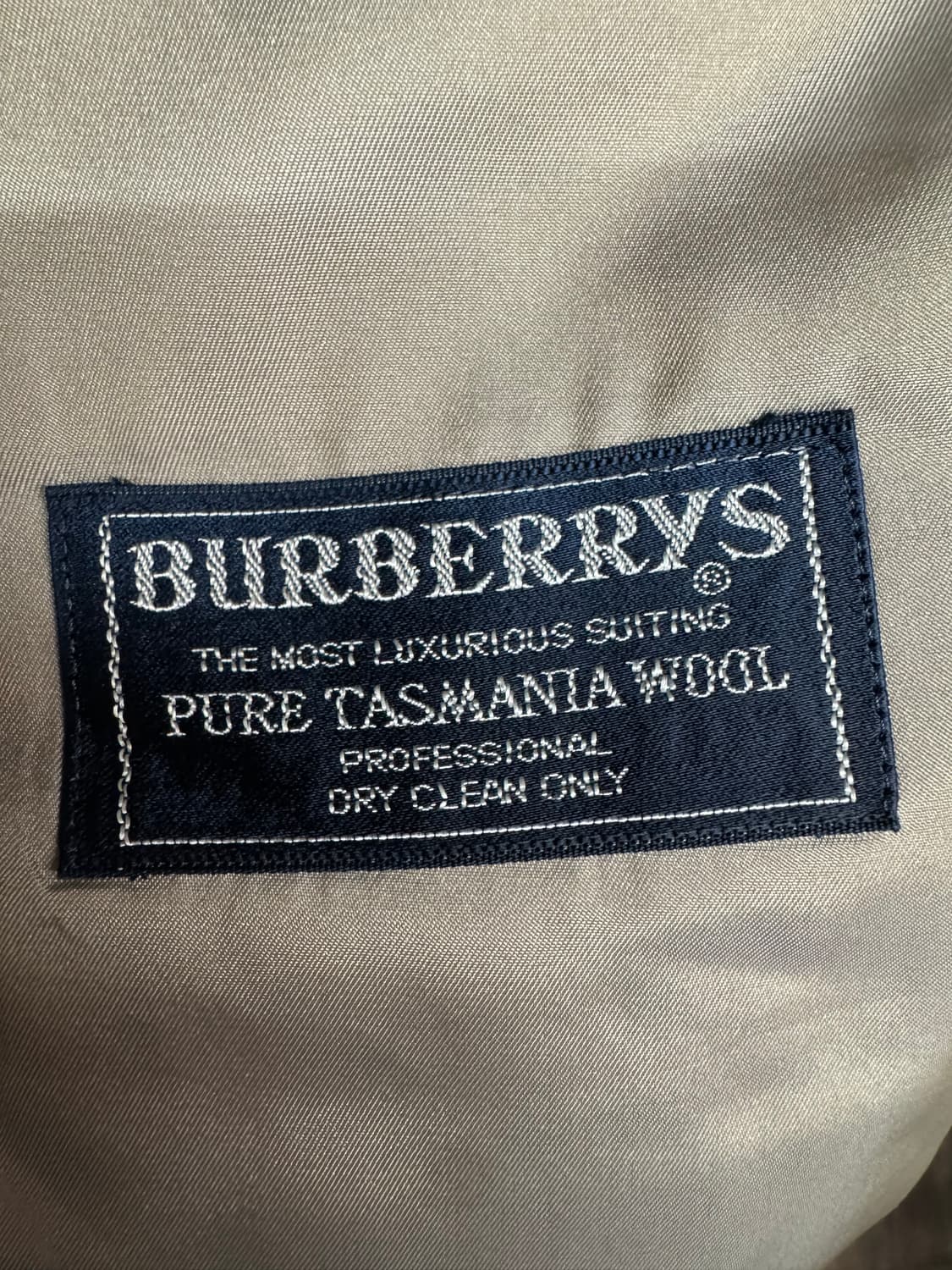 90's 올드스쿨 버버리 빈티지 하운드투스 체크 뉴울 블레이저 L 상품이미지6