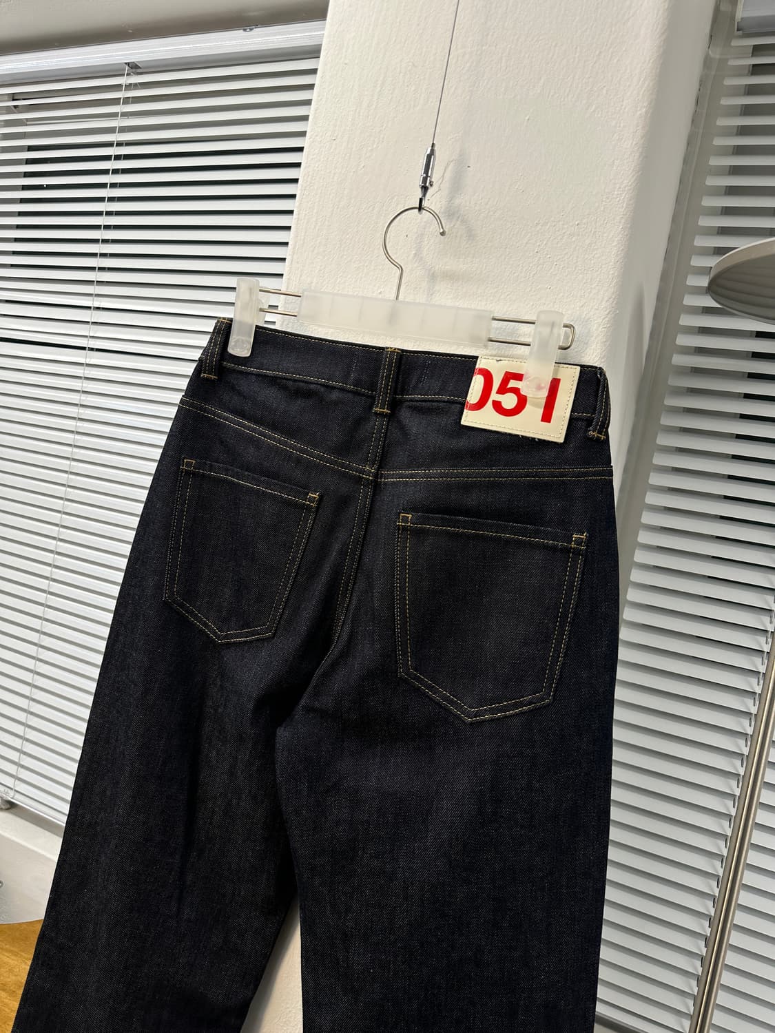 플랙 논페이드 스트레이트 데님 27 상품이미지5