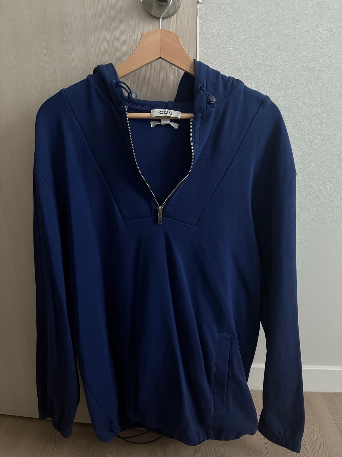 COS 반집업 후드티 상품이미지2