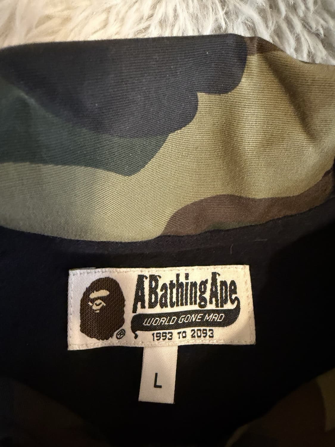 베이프 1st 카모 샤크 코치 자켓 상품이미지3