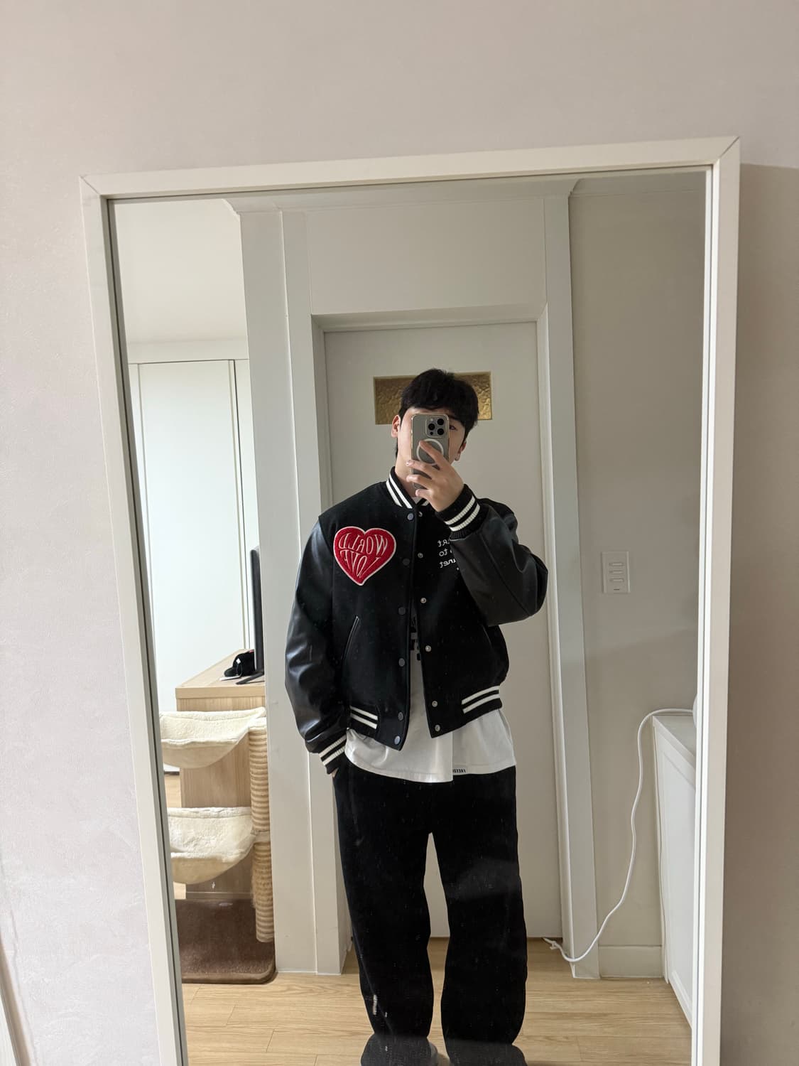 밈더워드로브 바시티 s사이즈 상품이미지5