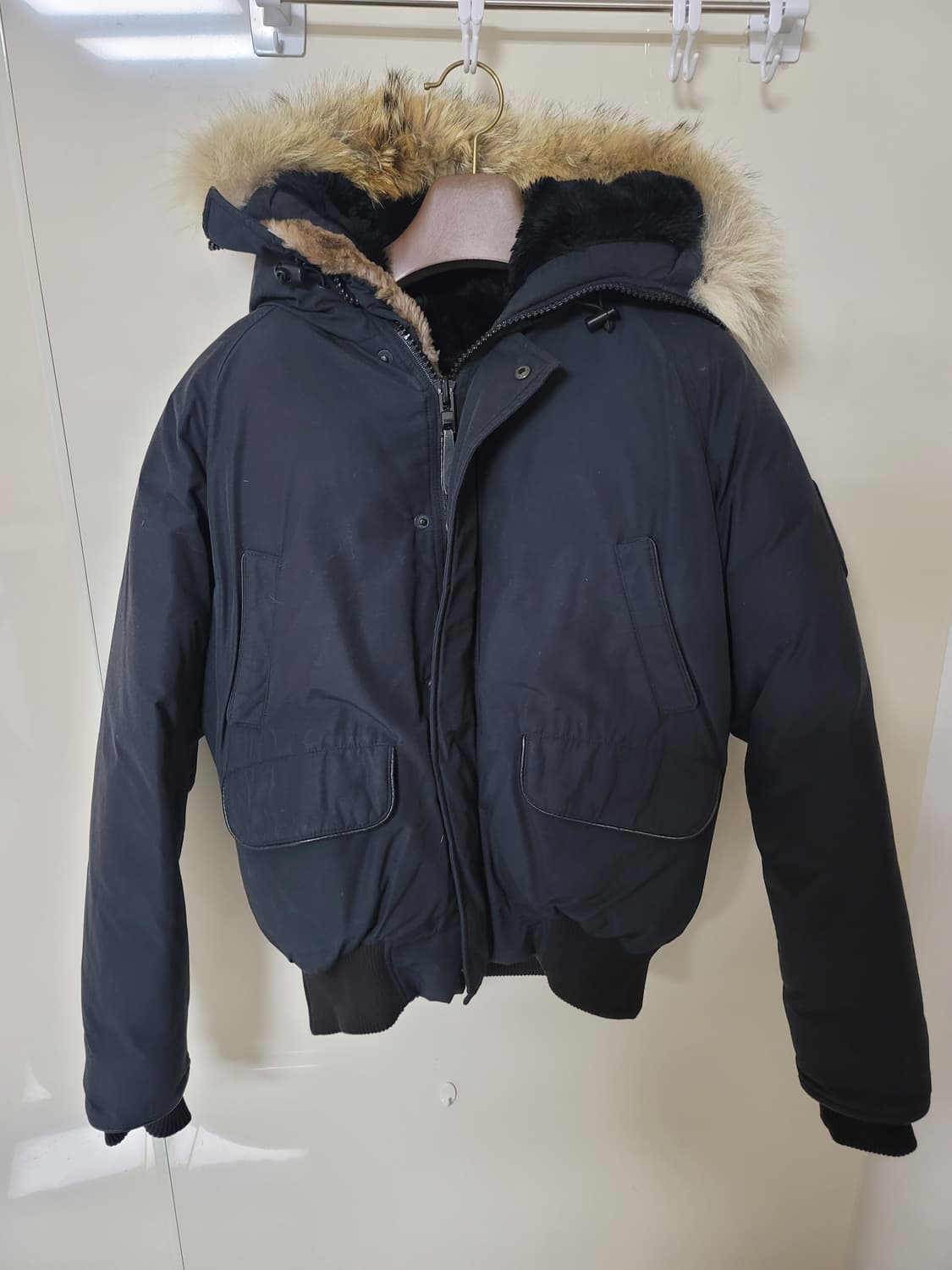 아틱베이 이누빅 대장 봄버 패딩 해외S 남성100정 상태굿 상품이미지1