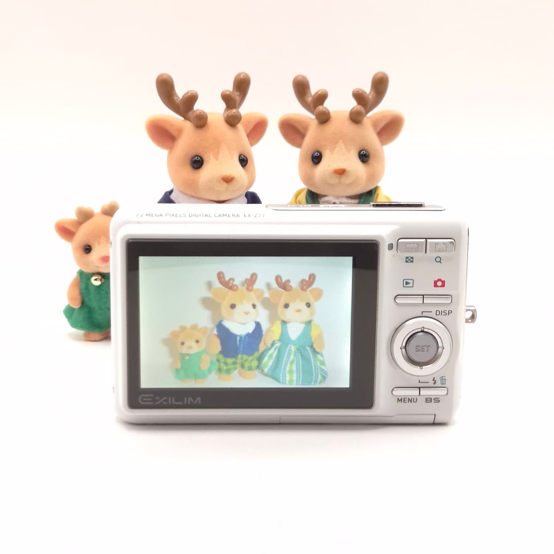 풀박🤍 카시오 엑슬림 EX-Z77 화이트 | 말랑 화사 감성 상품이미지2