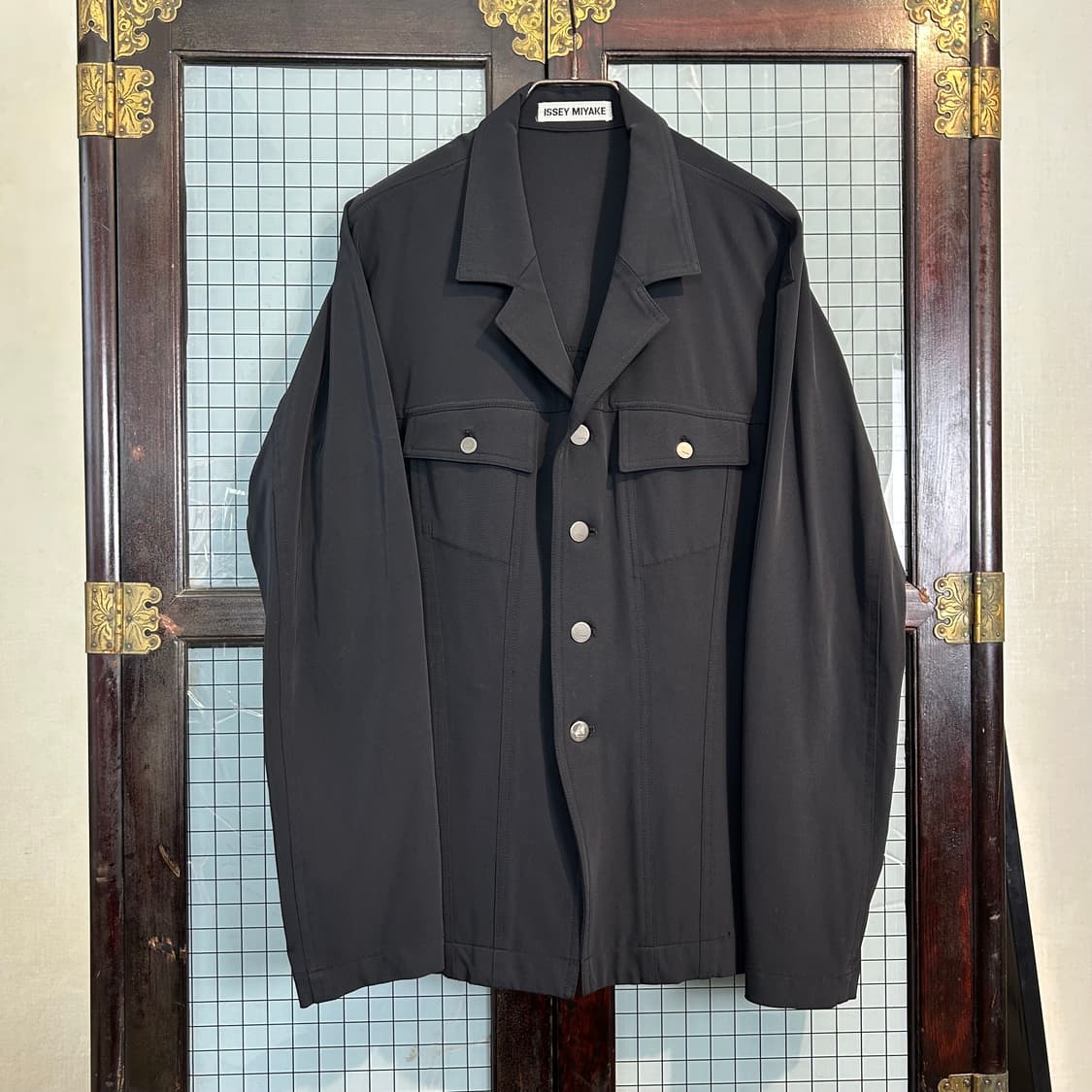 90s 이세이 미야케 나일론 트러커 자켓 상품이미지3