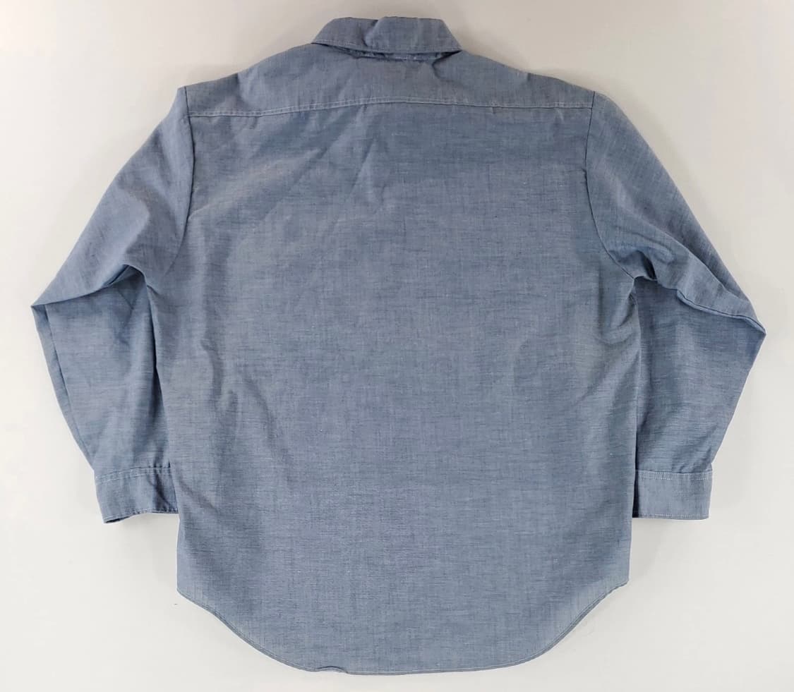 70s 80s usa 빈티지 JC PENNEY big mac 샴브레이셔츠 상품이미지2