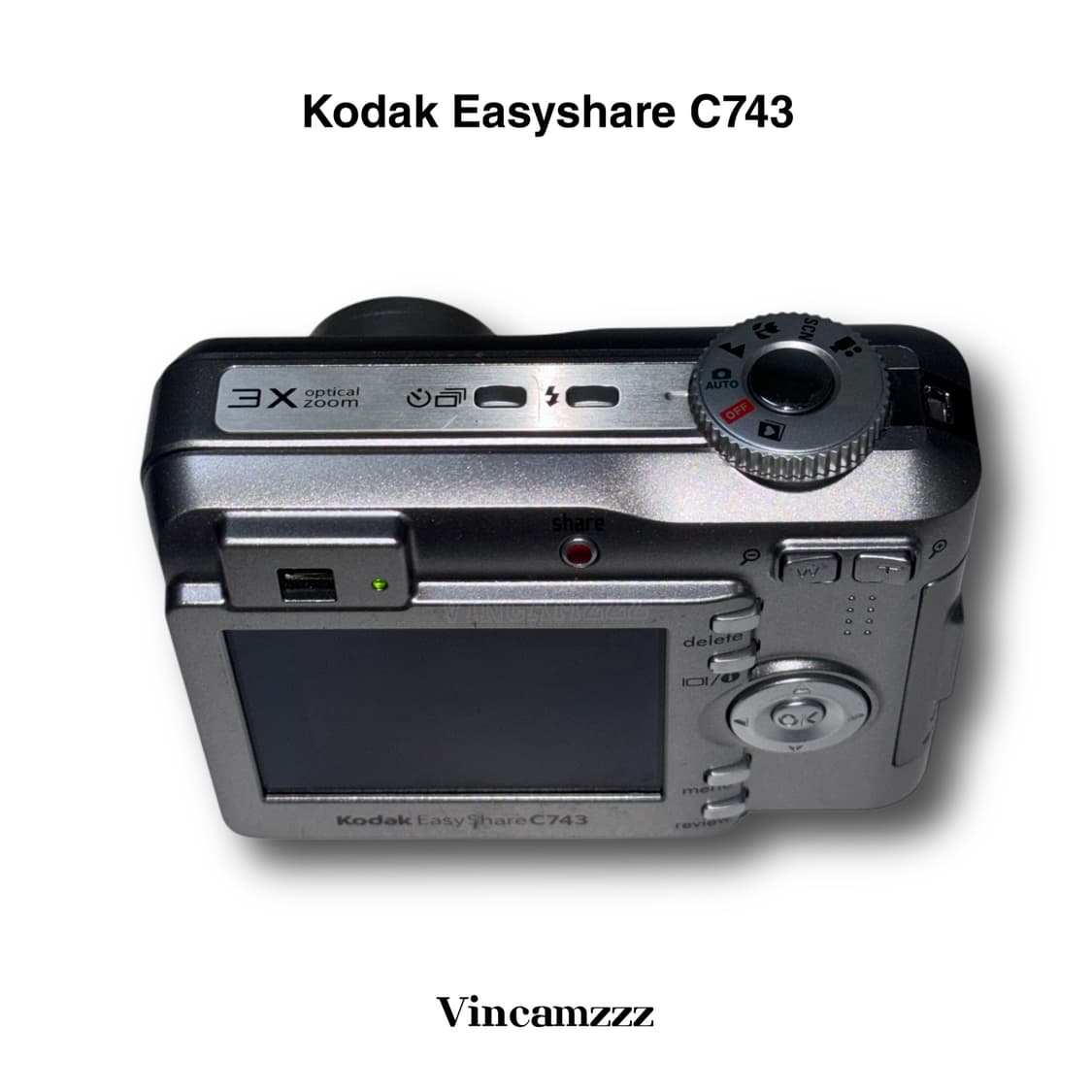 Kodak 코닥 EasyShare C743 디지털 카메라 상품이미지8