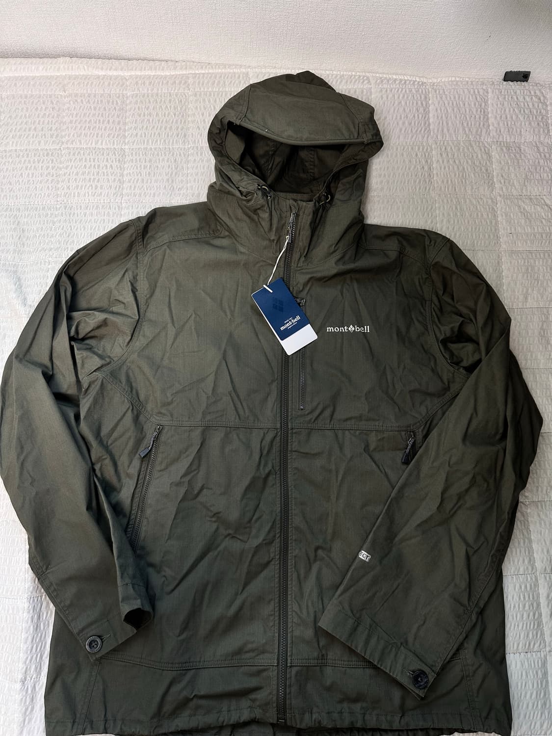 [XL] 몽벨 윈드쉘 자켓 올리브 상품이미지3