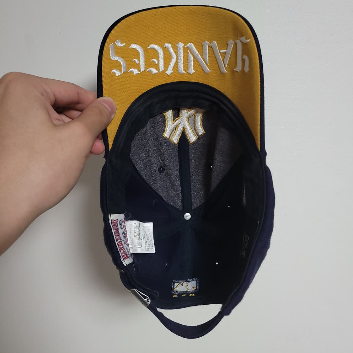 MLB 엠엘비 뉴욕 양키스 네이비 볼캡 모자 상품이미지5