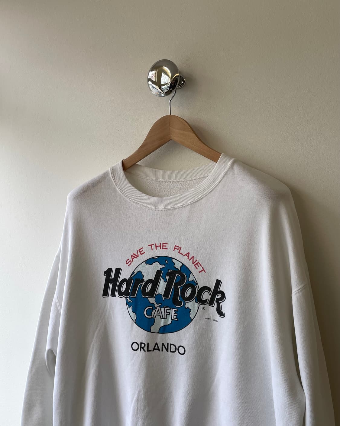90‘s Hardrock cafe sweat shirt 하드락카페 스웻 상품이미지4