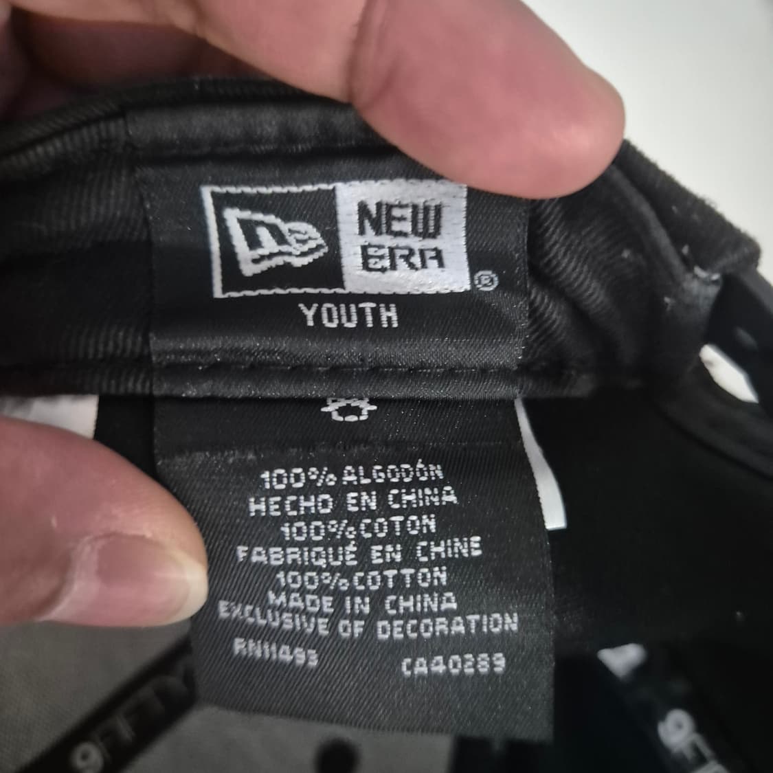 뉴에라 스카잔 호랑이 자수 볼캡 youth사이즈 상품이미지5