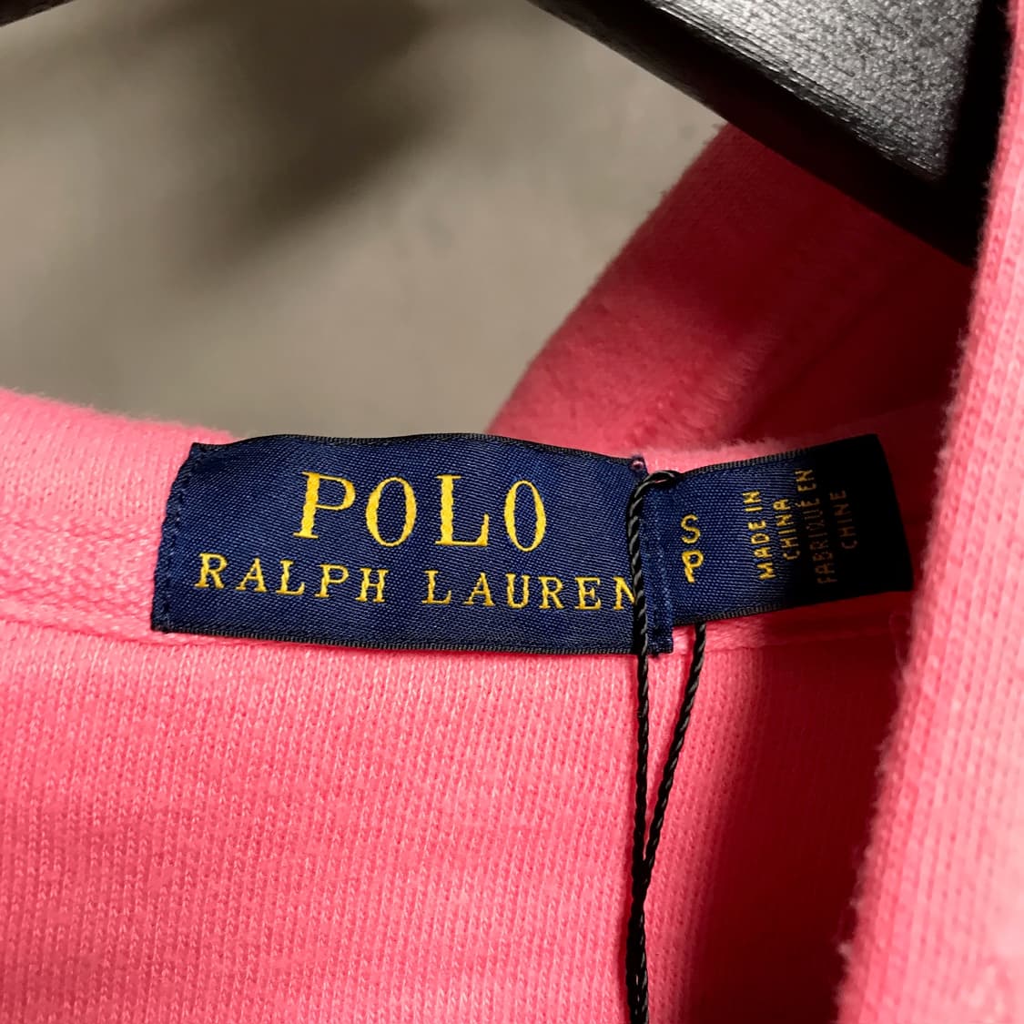 폴로 랄프로렌 후드집업 핑크 S 상품이미지5