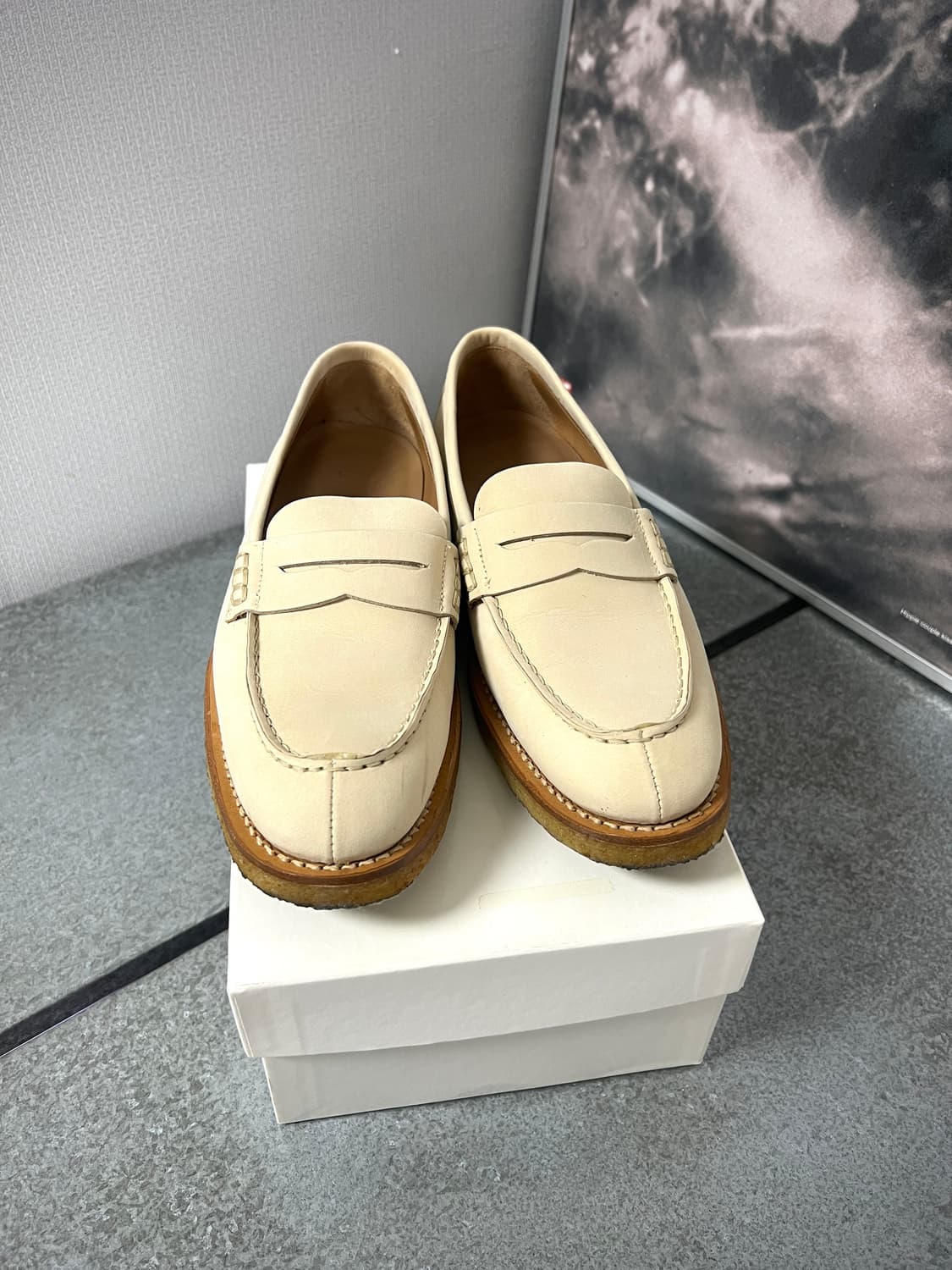 MARGARET HOWELL-BEIGE LOAFERS 상품이미지2