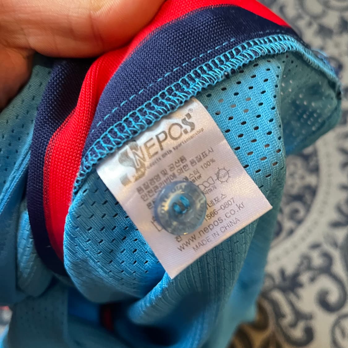 110 네포스 롯데자이언츠 노마킹 유니폼/W2348 상품이미지5