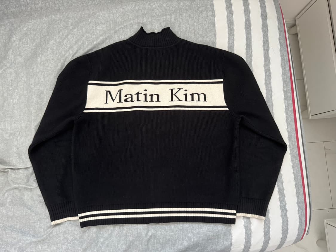 Matin Kim 니트집업 상품이미지2