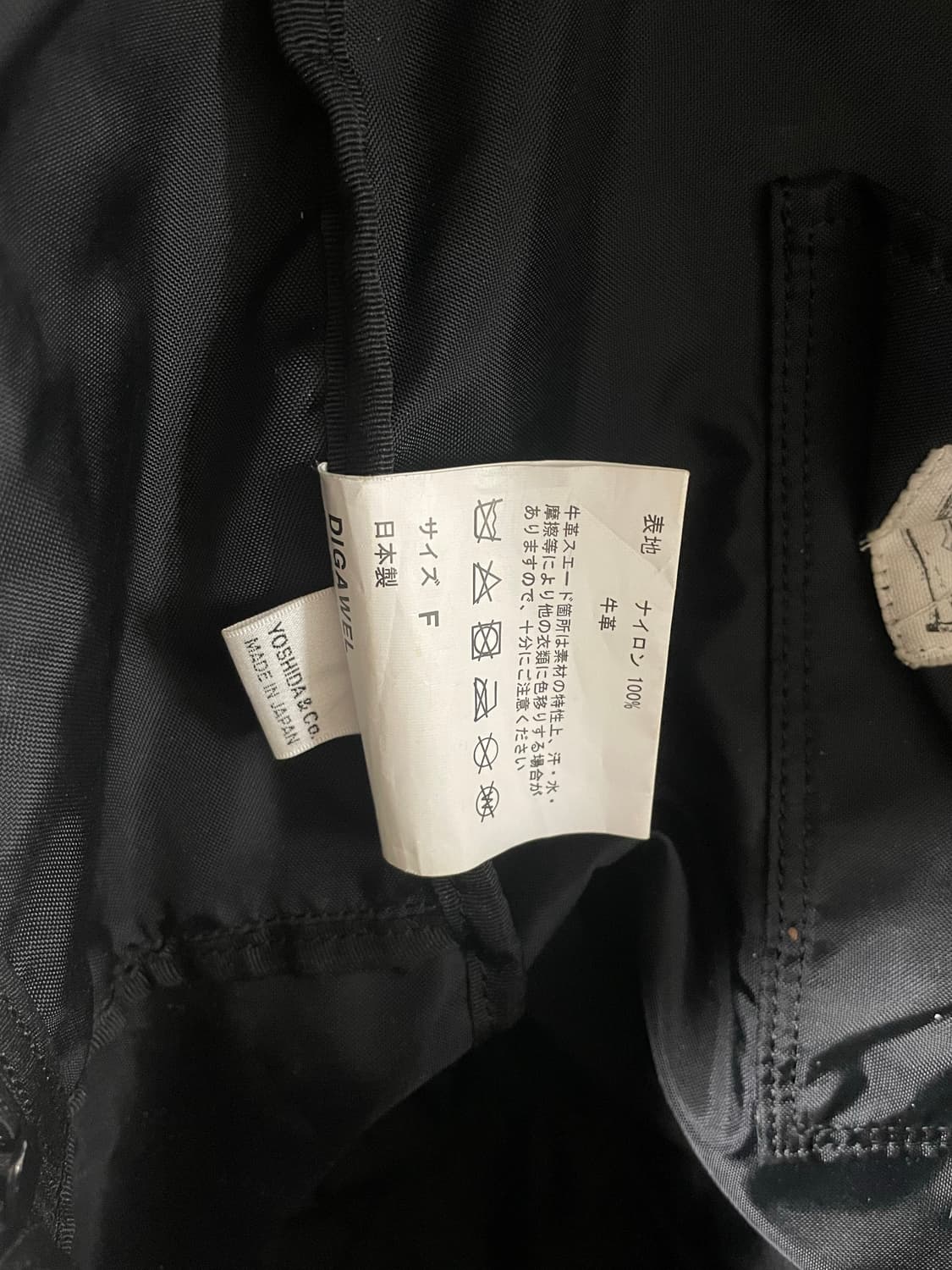 디가웰(digawel) 포터 데이백 블랙 백팩 상품이미지5