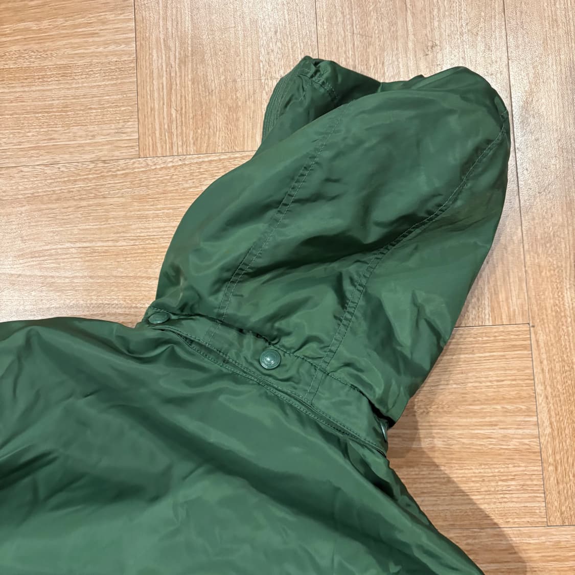 폴로 랄프로렌 후드 플리스 라이닝 그린 윈드브레이커 코치 자켓 상품이미지7