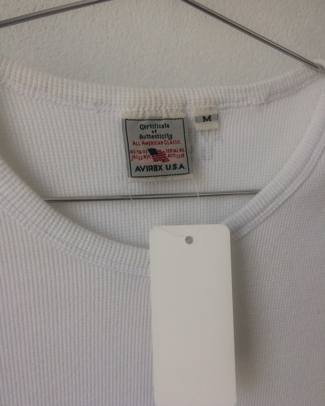 Avirex ribbed t shirt 상품이미지2