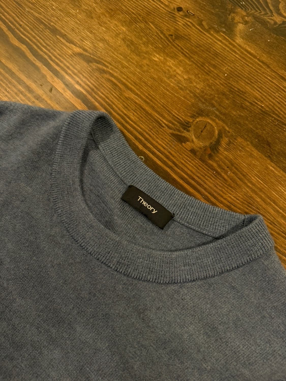 띠어리 크루넥 니트 100 상품이미지7