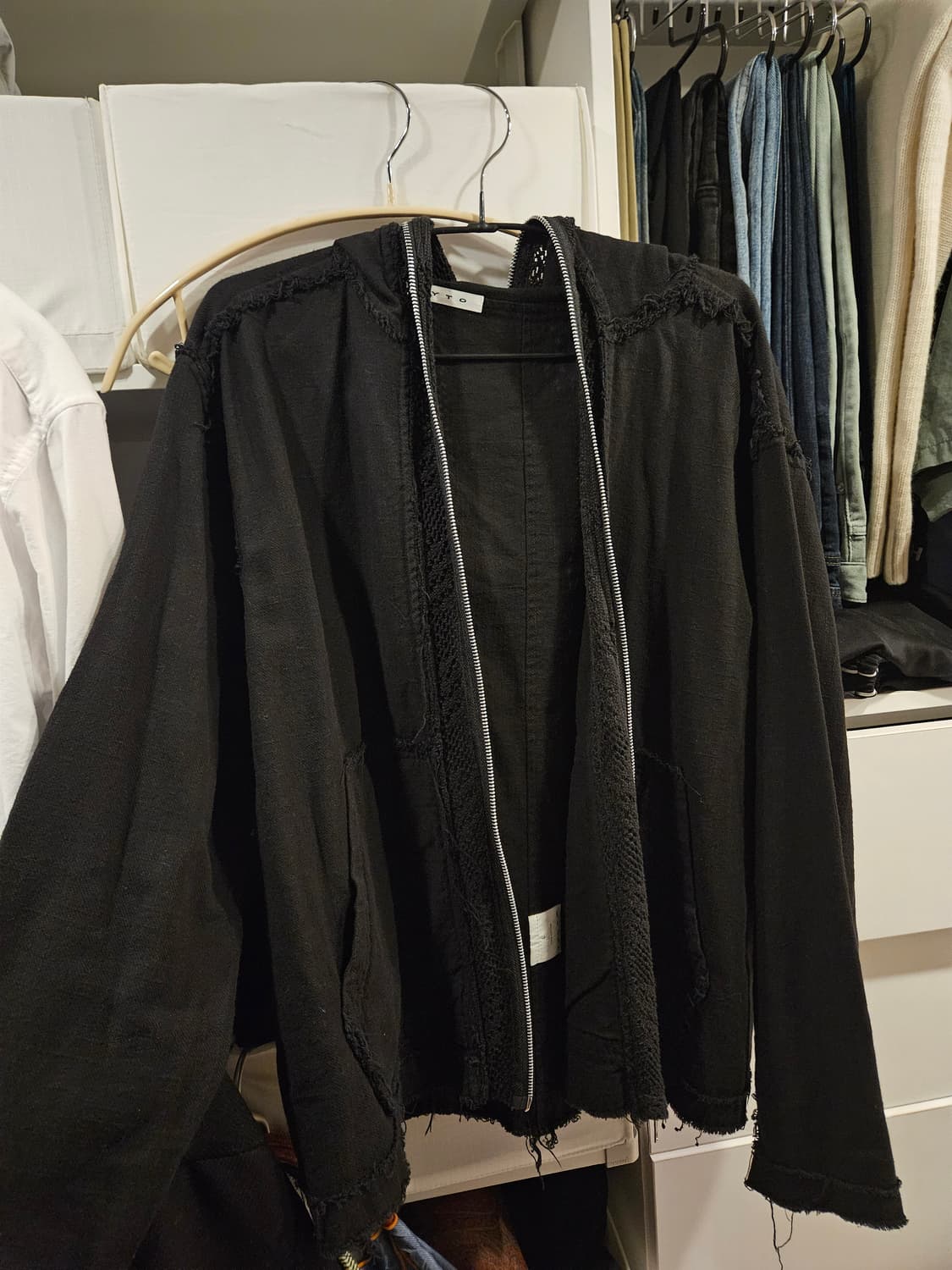 [L] icyto 03시즌 팝업한정 매쉬 풀집 후드 상품이미지3