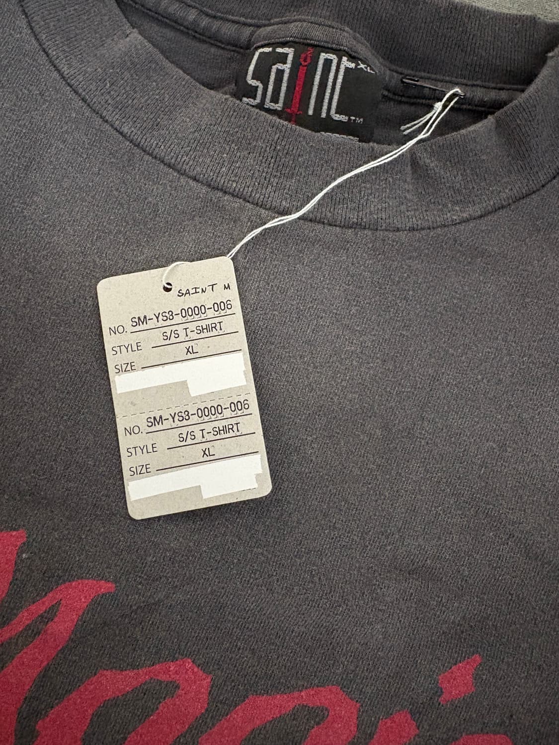 세인트 미카엘 마릴린 멘슨 반팔 상품이미지2