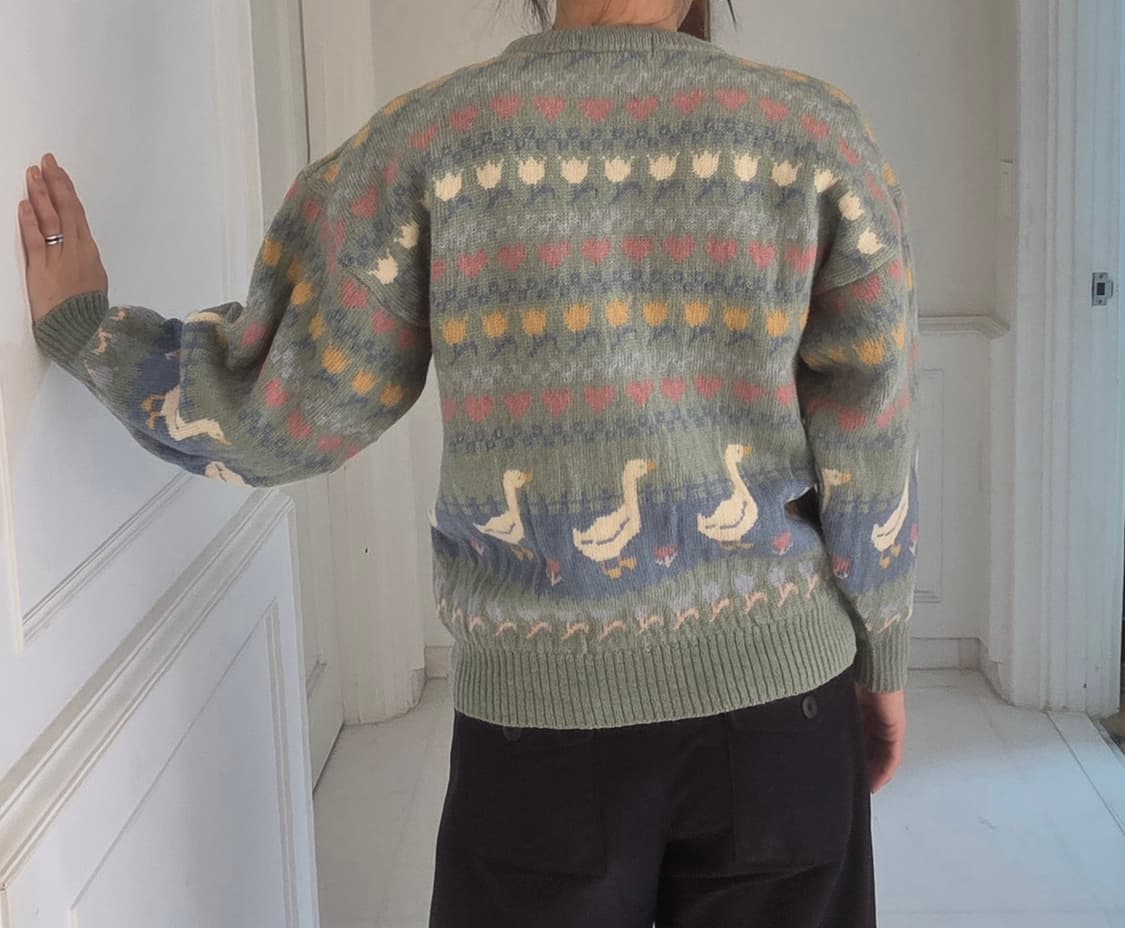 Jumpers 오리패턴 스웨터 상품이미지4