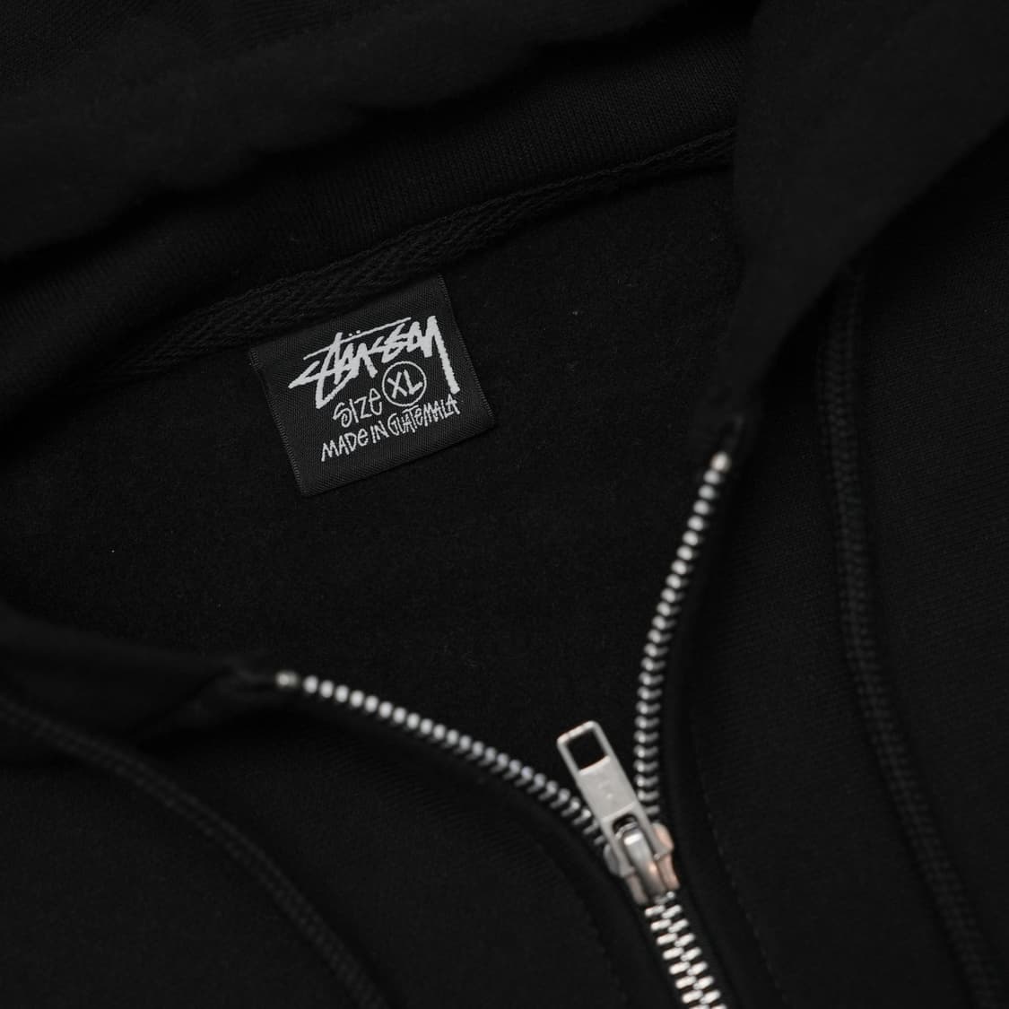 [XL] 스투시 스윔 아웃 집 후드 블랙 상품이미지3