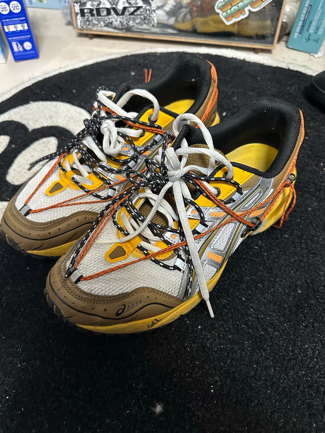 [275]앤더슨벨 x 아식스 젤 1090 화이트 오렌지 상품이미지1