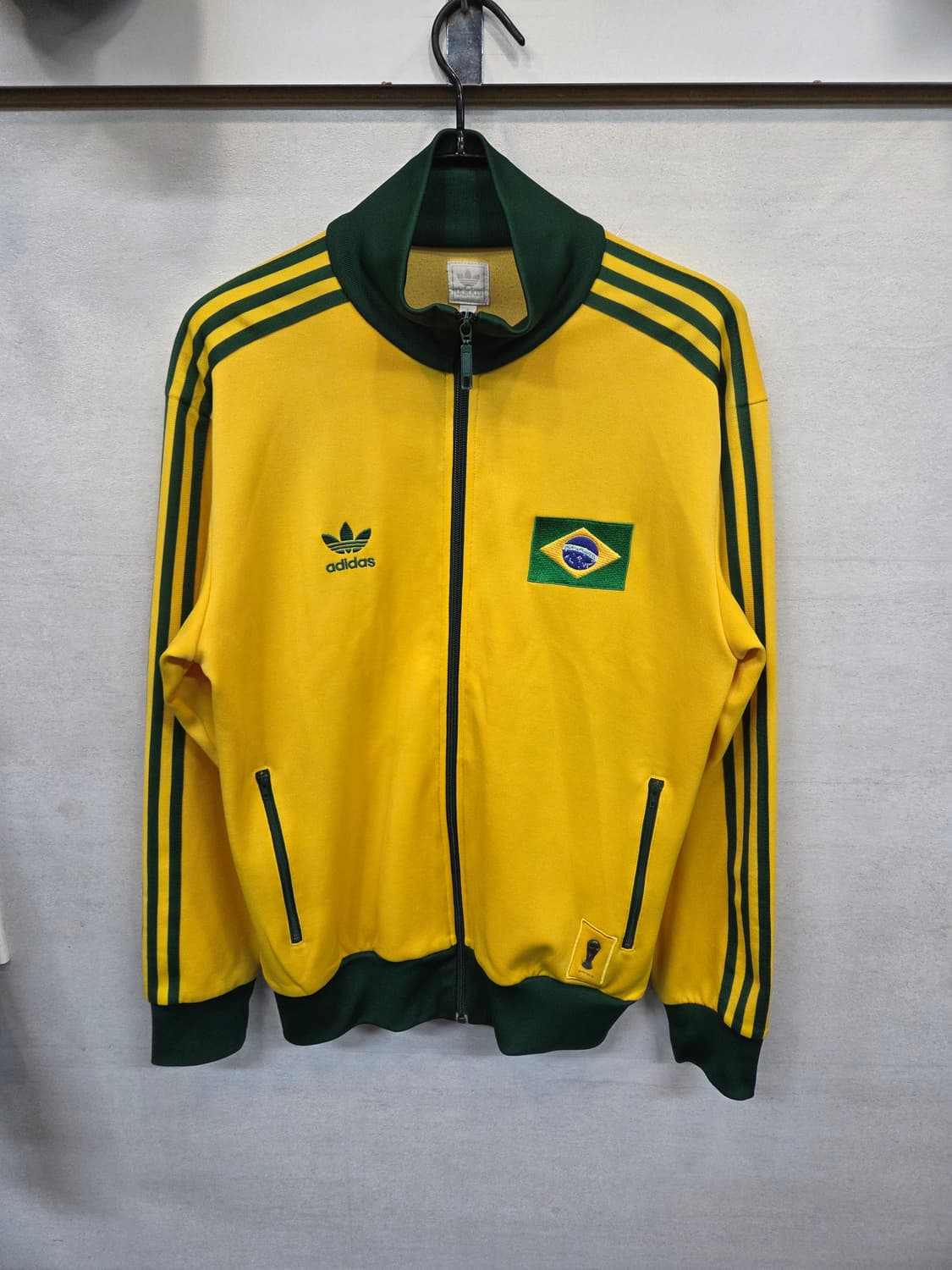 아디다스 올드스쿨 피파 브라질 트랙탑 져지 L 상품이미지1