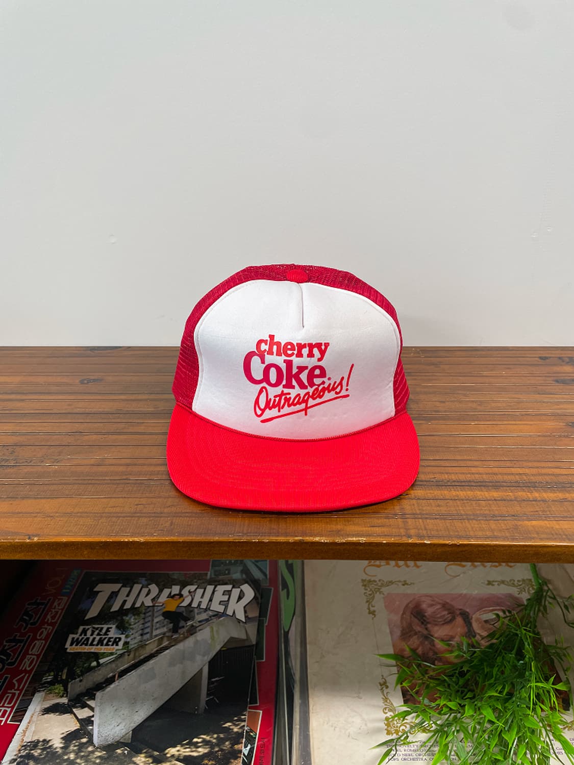 90s Coca Cola cherry Coke trucker cap 상품이미지2