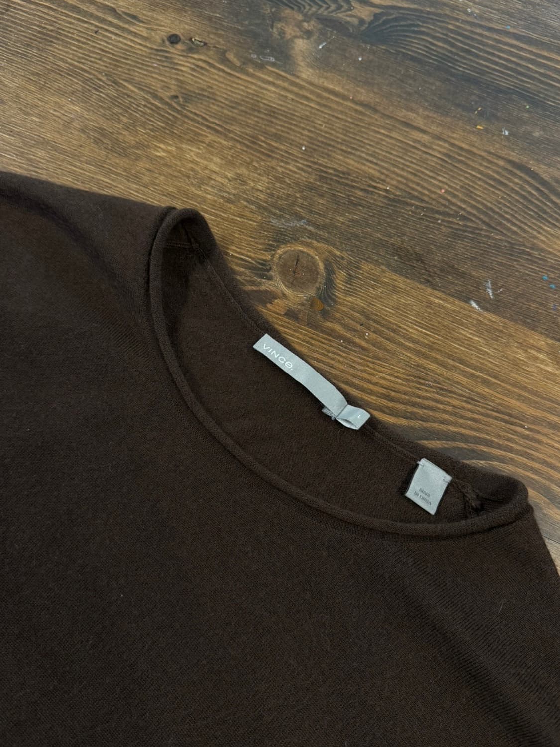 VINCE 빈스 울 캐시미어 니트 100 상품이미지7