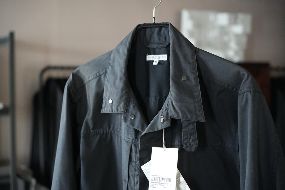 엔지니어드가먼츠/ 포플린 트러커 자켓, 다크 네이비, M사이즈 상품이미지1