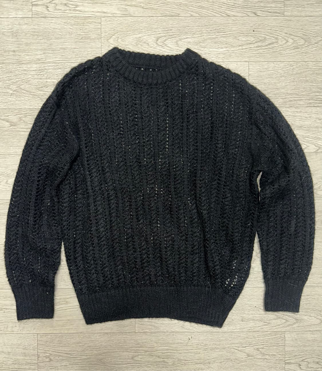 유스 블랙 니트 상품이미지1