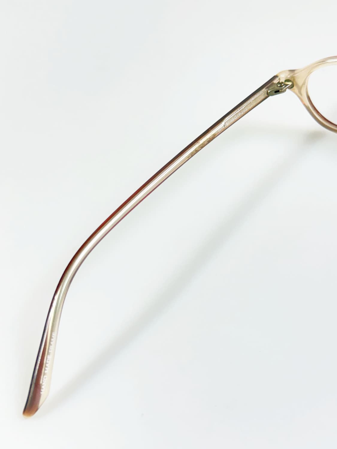 HAVIS 브라운&아이보리 뿔테 오벌 프레임 빈티지 안경 상품이미지7