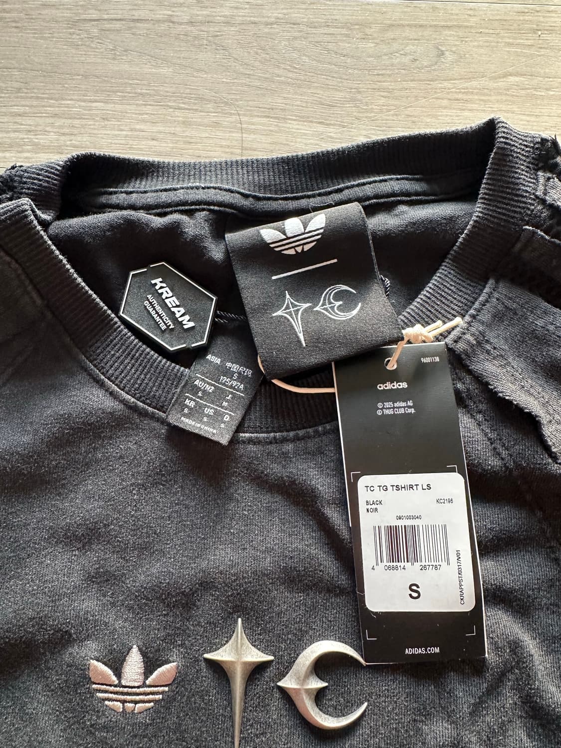 아디다스 x 떠그클럽 롱슬리브 (KR 사이즈 S) 상품이미지3