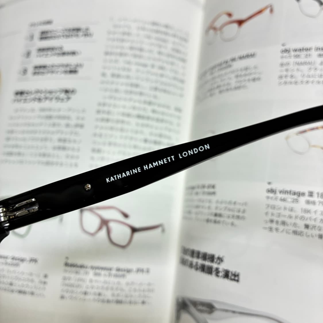 KATHARINE HAMNETT 캐서린 햄넷 런던 아세테이트 안경 상품이미지6