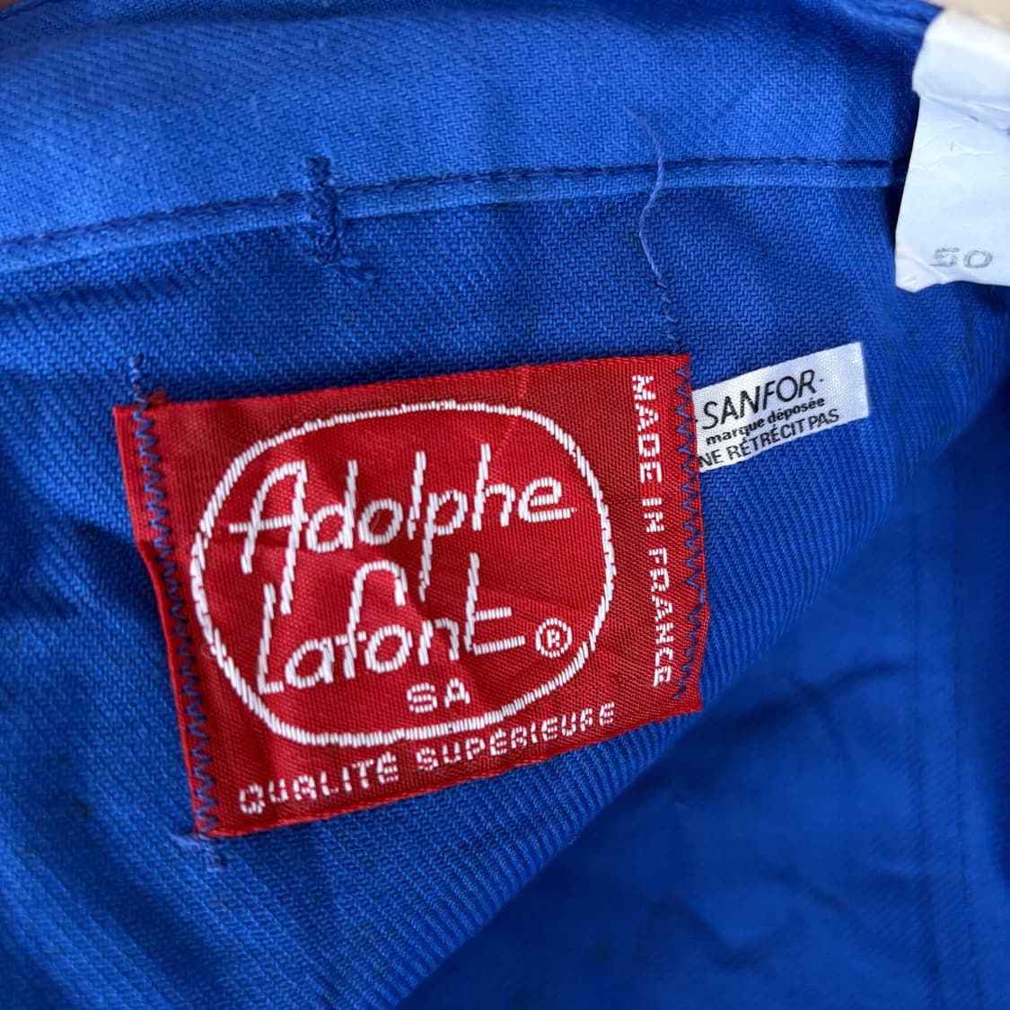 60-70년대 아돌프라퐁 adolphe lafont 워크팬츠 데드스탁 상품이미지7