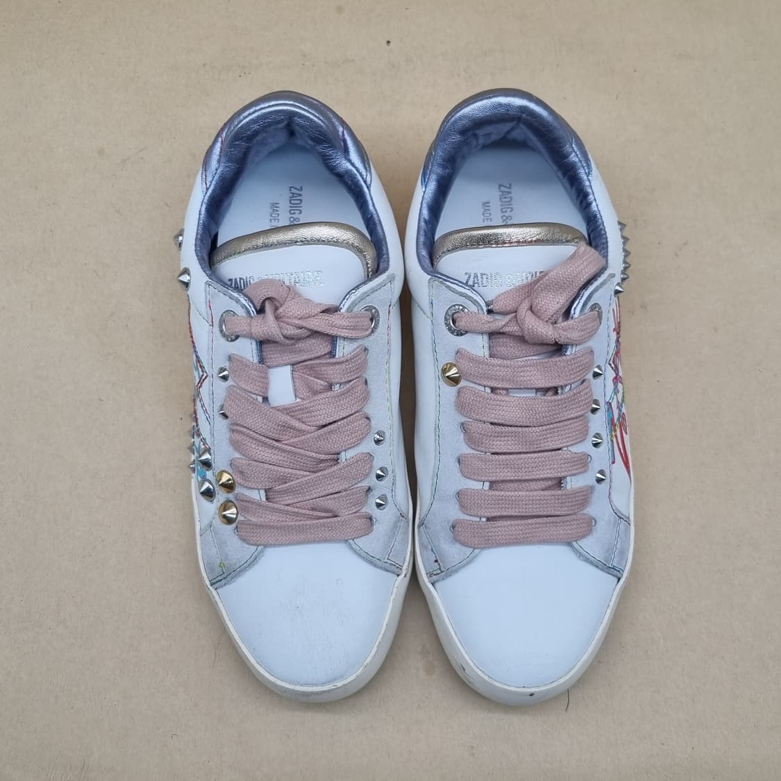 쟈딕앤볼테르 레더 스니커즈 36 230 상품이미지2