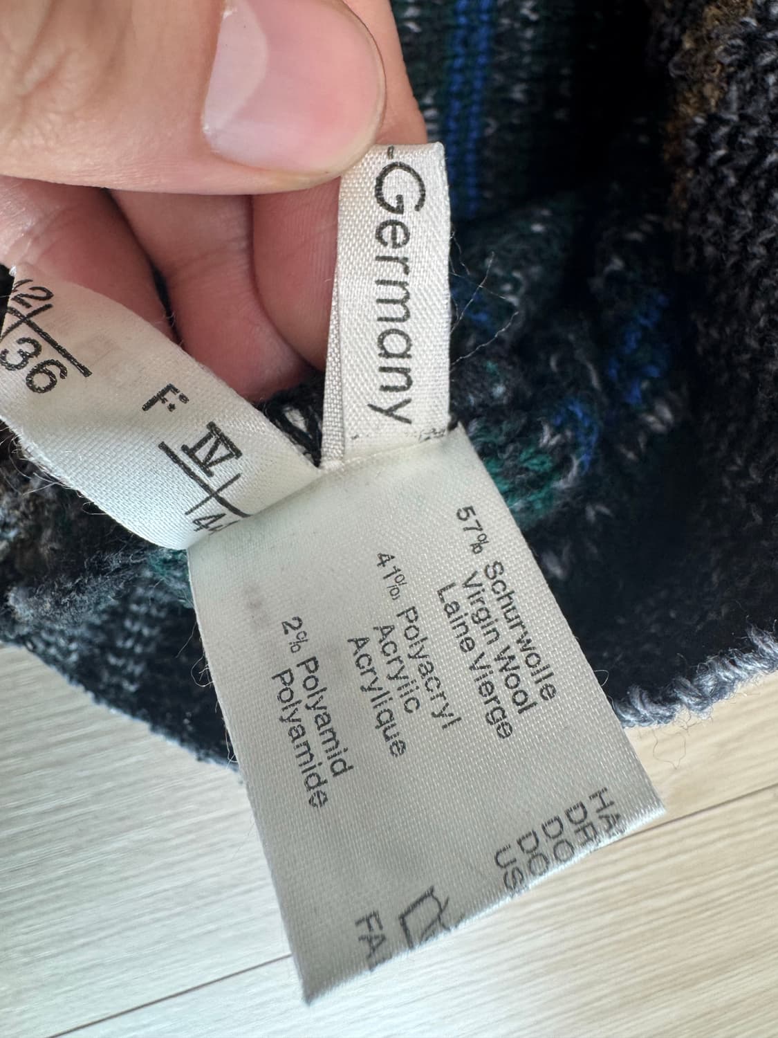 휴고보스 패턴 스웨터 XL(105) 상품이미지6