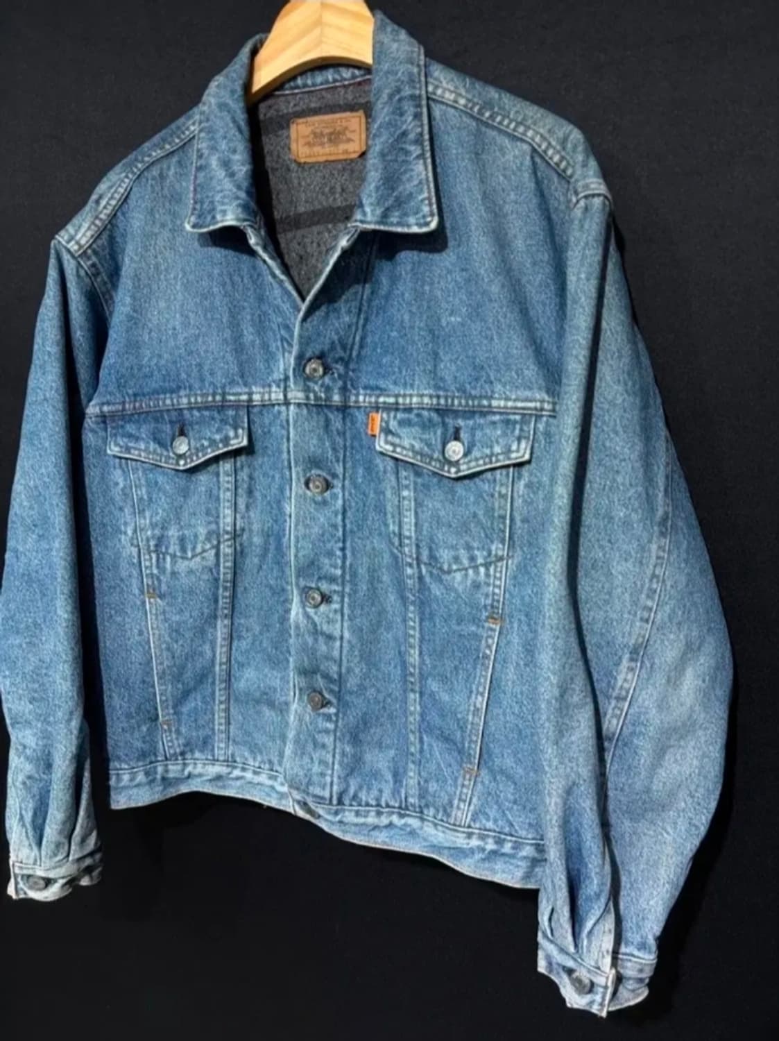 80년대 빈티지 japan 리바이스 데님 트러커 상품이미지2