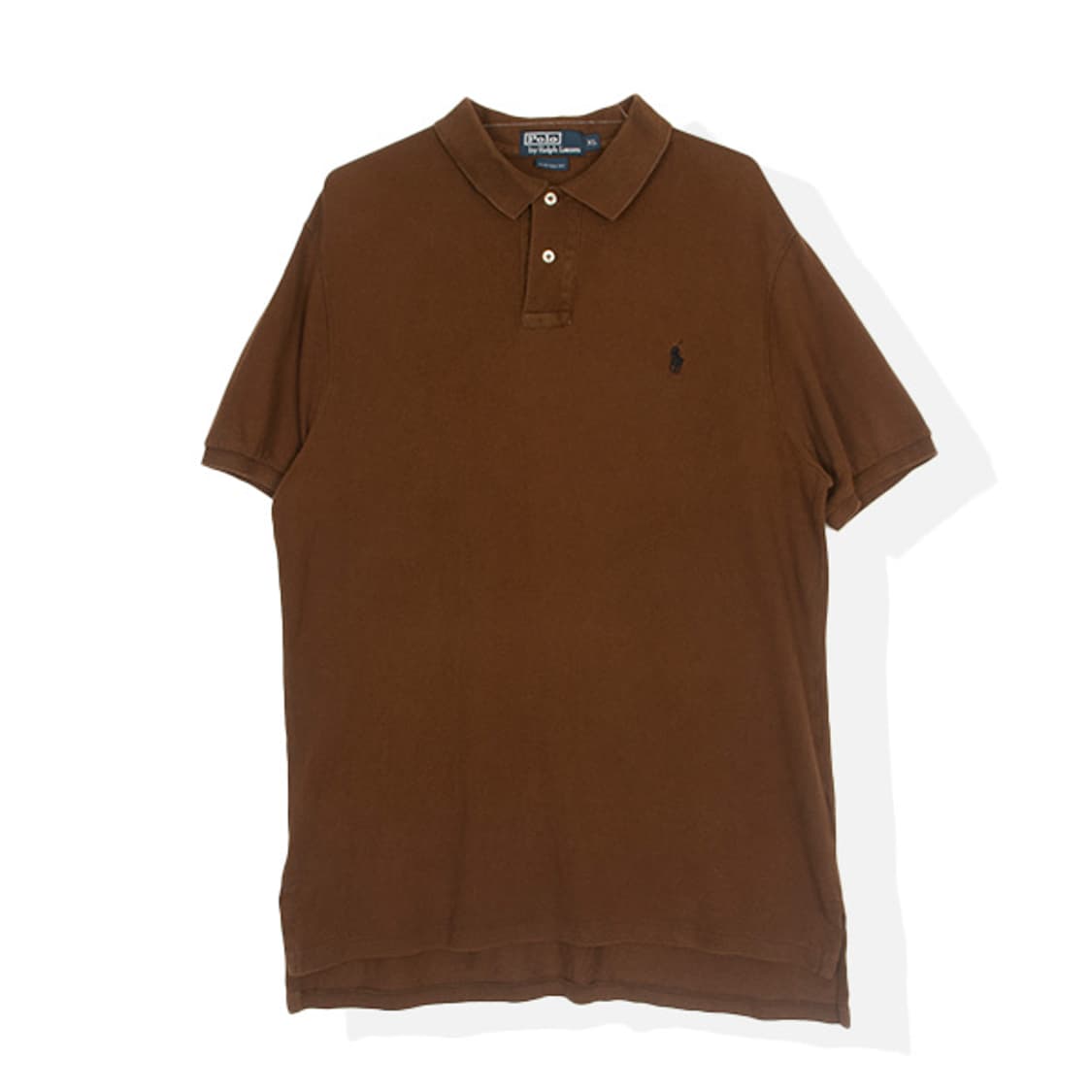 폴로랄프로렌 포니 PK 브라운 하프 티셔츠 (XL) 상품이미지1