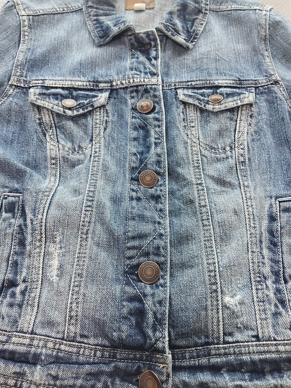 AMERICAN EAGLE 아메리칸 이글 │ 여성용 M 데님 자켓 상품이미지4