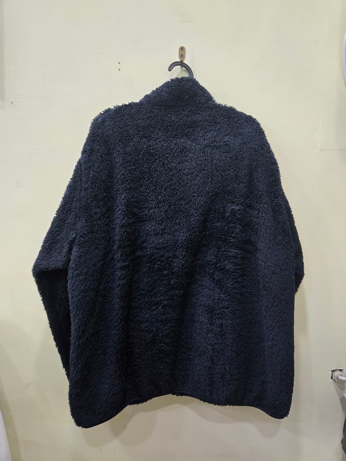 유니클로 네이비 플리스 집업 자켓 3XL 상품이미지3