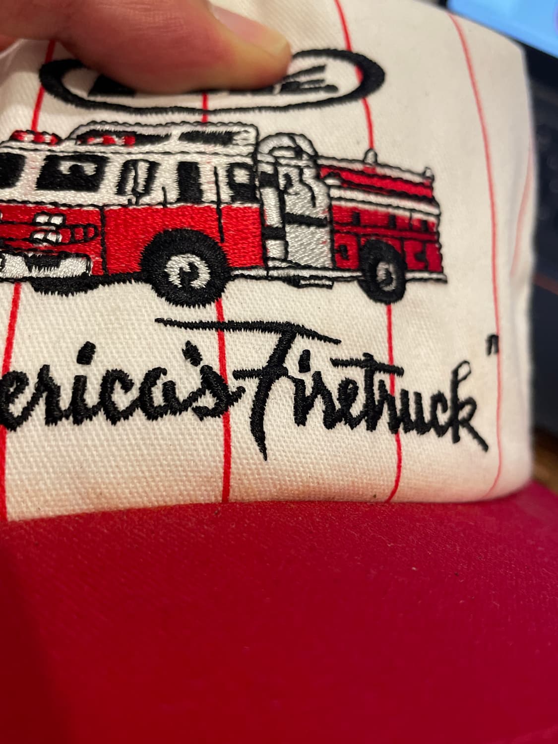 빈티지 FIRE TRUCK 트러커캡 (USA) 상품이미지8