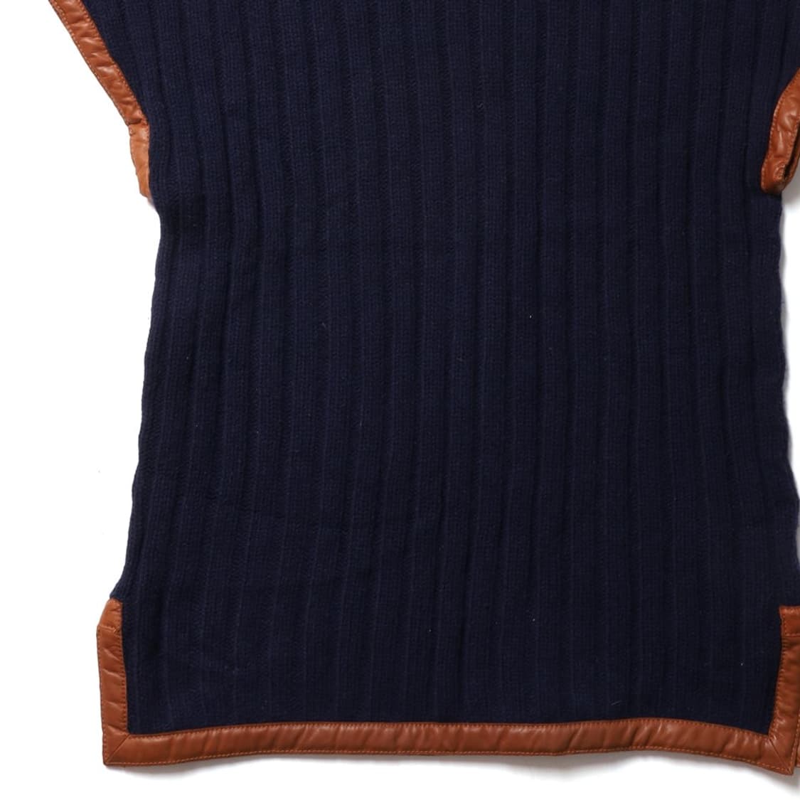 랄프 로렌 Ralph Lauren Leather Trimming Knit 상품이미지3
