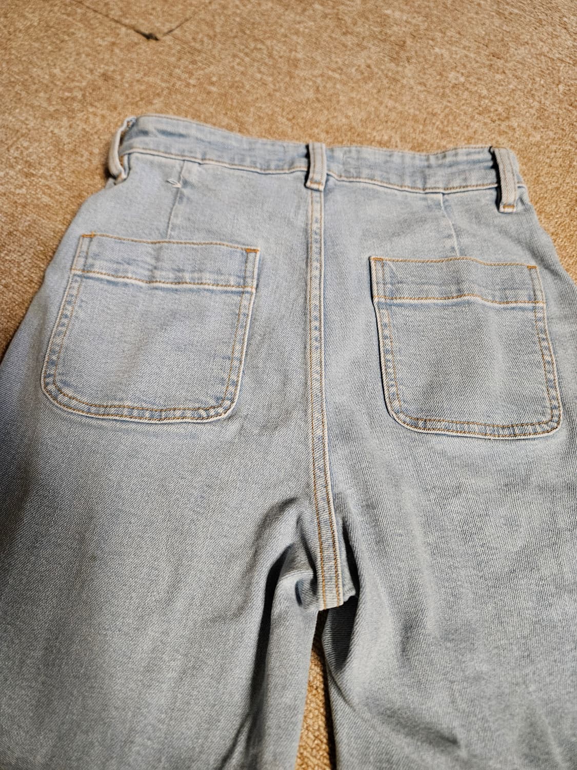 앤아더스토리즈 연청 와이드 데님 상품이미지3